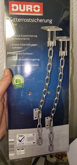 Łańcuch zabezpieczający do bramy nowy nie wysyłam