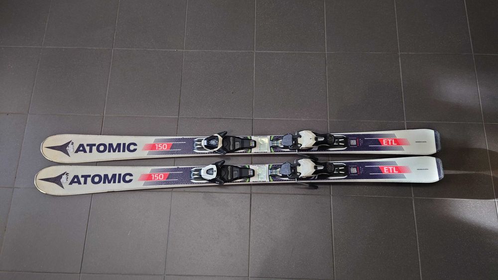 Narty Atomic ETL Bend X z wiązaniami 150cm
