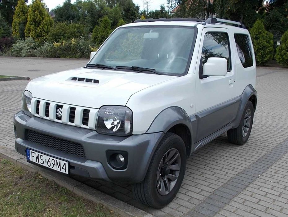 Suzuki Jimny 1.3 4x4 2016 bogata wersja bezwypadkowy bardzo ładny
