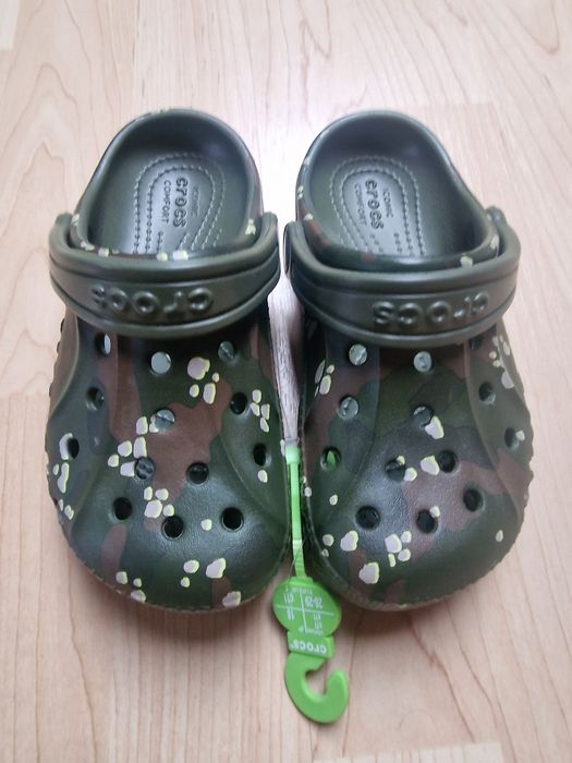 Crocs rozmiar 28-29, kamuflaż