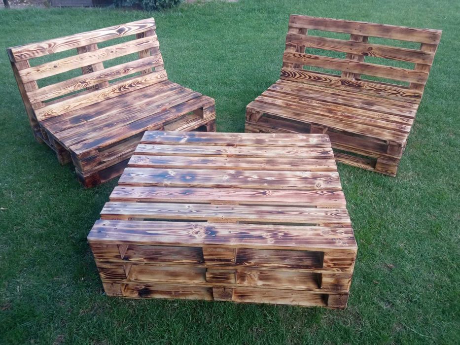 Meble ogrodowe z palet