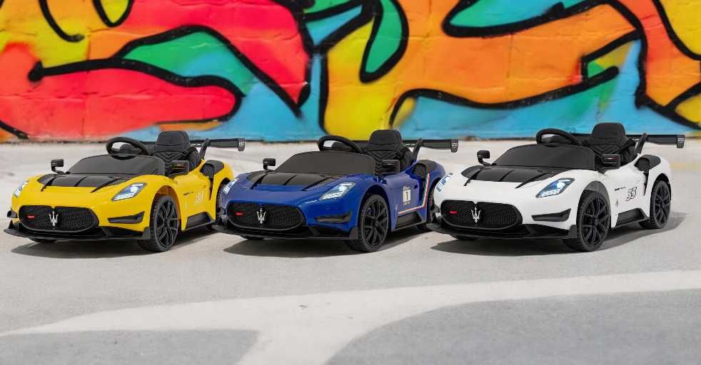 Samochód MASERATI GT 4x4 Auto AKUMULATOR Motor Elektryczny RC 2 DZIECI