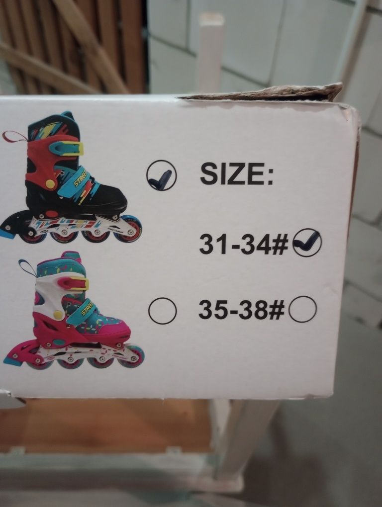 31-34 NOWE Rolki Laubr Sport YX-0153-BS Łyżworolki ABEC5 BOY STYLE