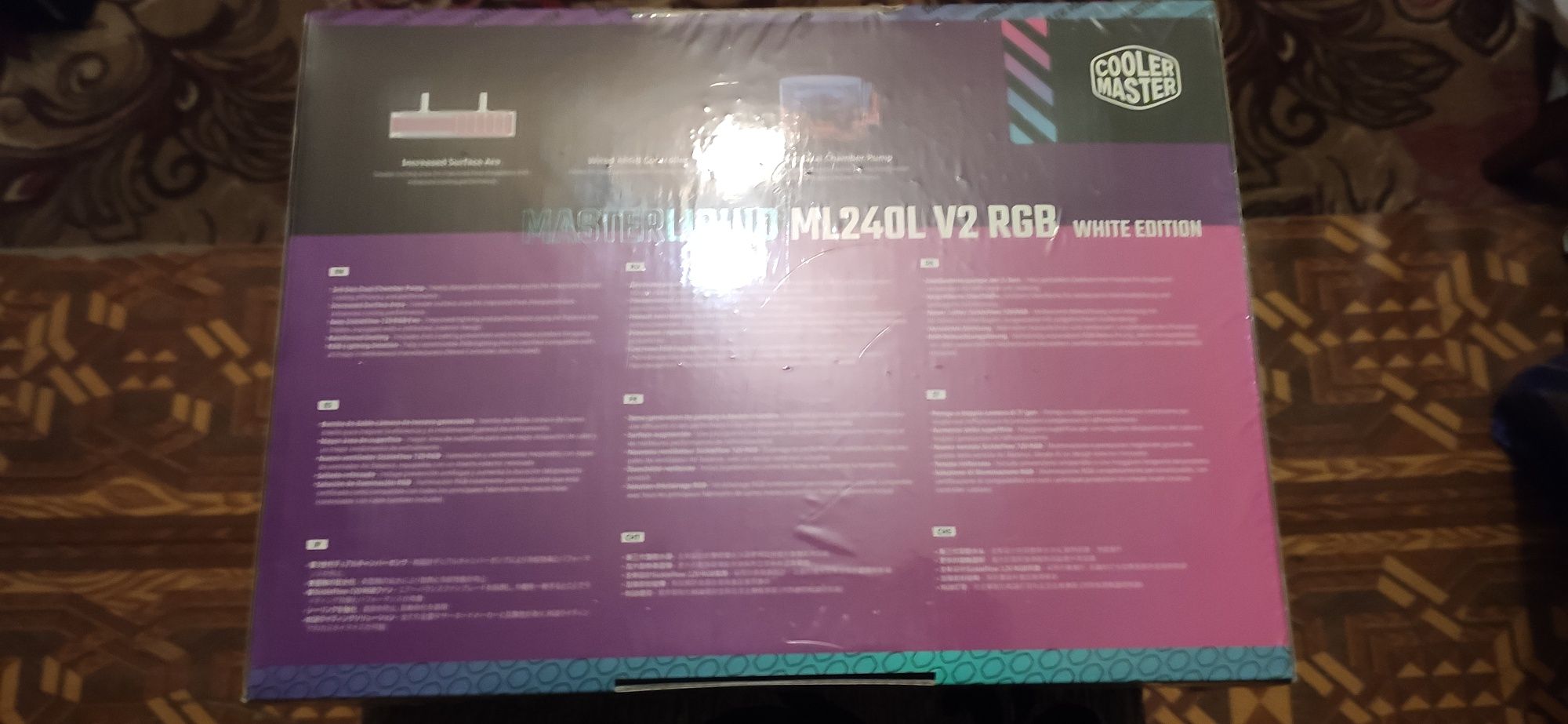 Водяне охолодження Cooler Master MasterLiquid ML240L V2 RGB White