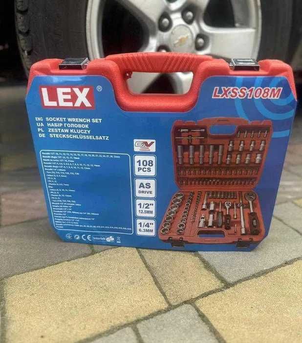 ТОП ПРОПОЗИЦІЯ‼️Набір LEX 108 елементів Набор инструментов с трещоткой