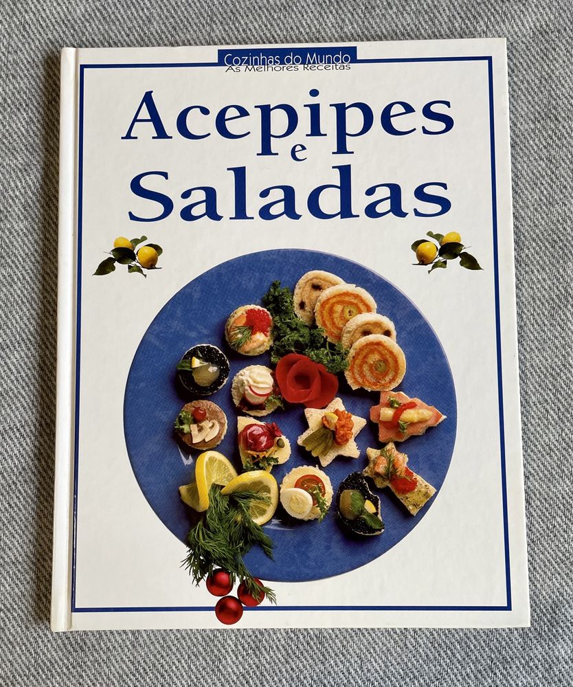 Livro: "Acepipes e Saladas"