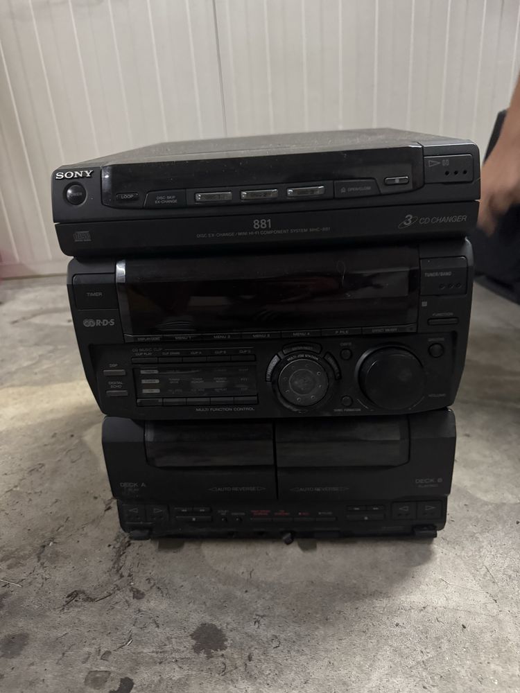 Sistema de Som Sony MMC-881