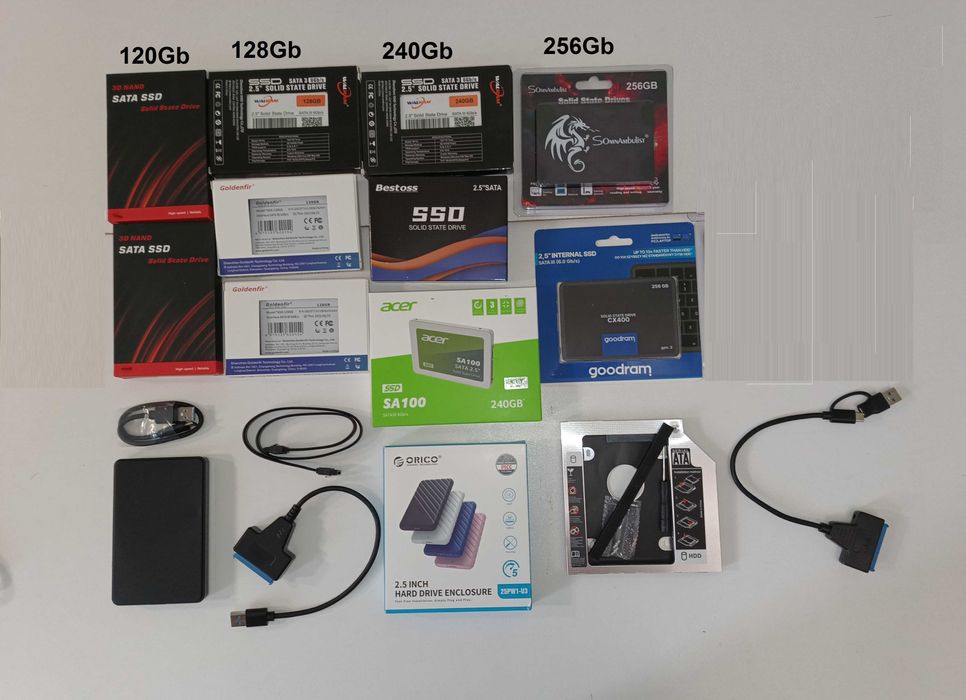 SSD новий 128 GB Гб 2.5 Sata 128 240 256  512