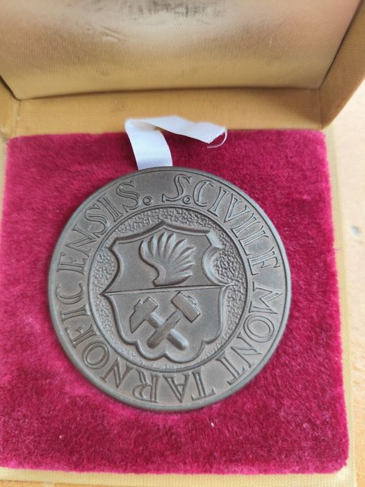 Stary medal brąz Tarnowskie Góry