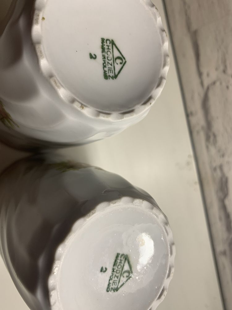 2 porcelanowe kubki Chodzież