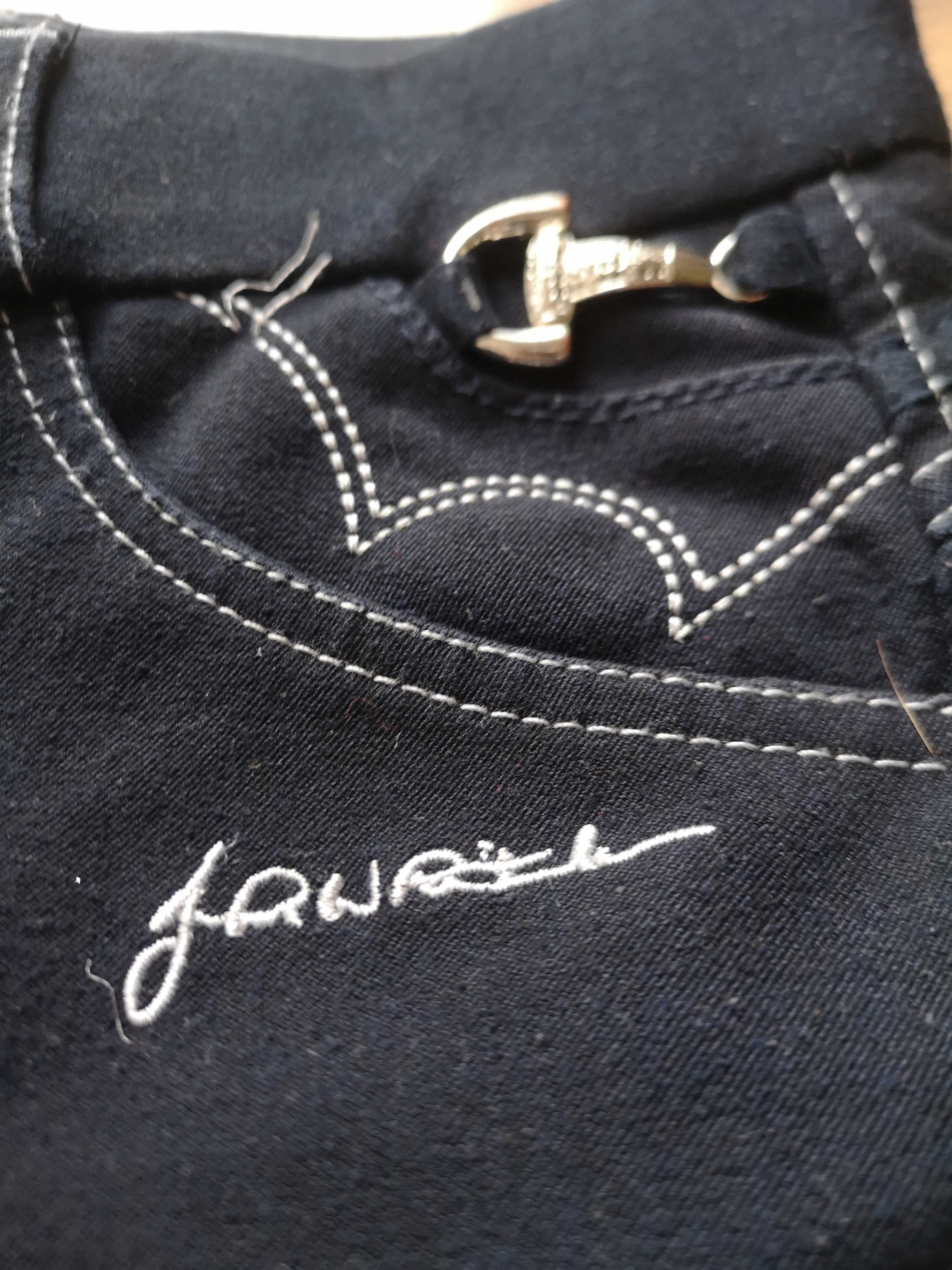 John Whitaker bryczesy damskie r. 34/36 c.granat/czarne PIĘKNE BDB