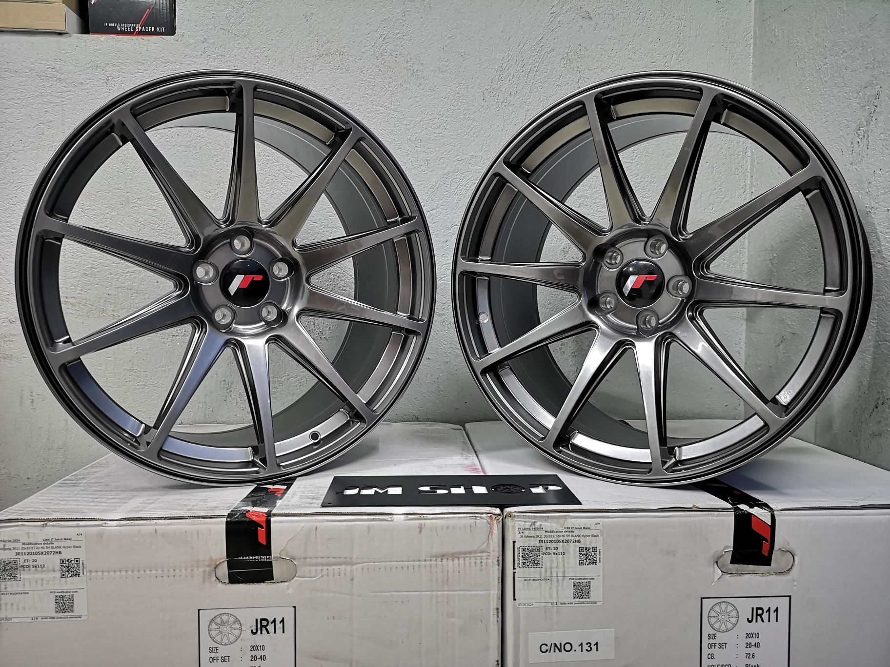 Felgi Japan Racing JR11 20" 10J 20x10" 5x112 NOWE