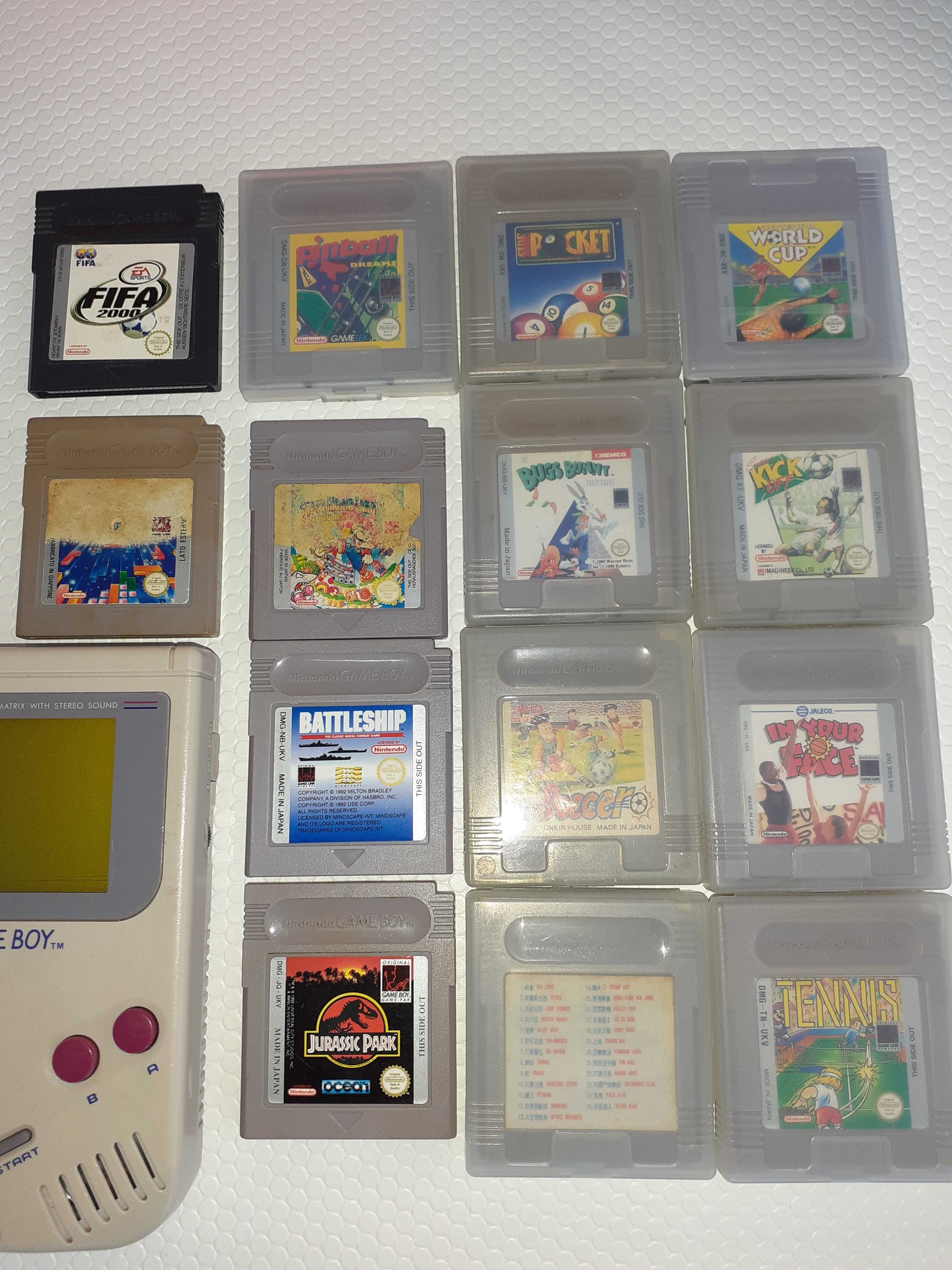 Nintendo Game Boy Classic com 43 Jogos (Tetris, Super Mario Land, etc)