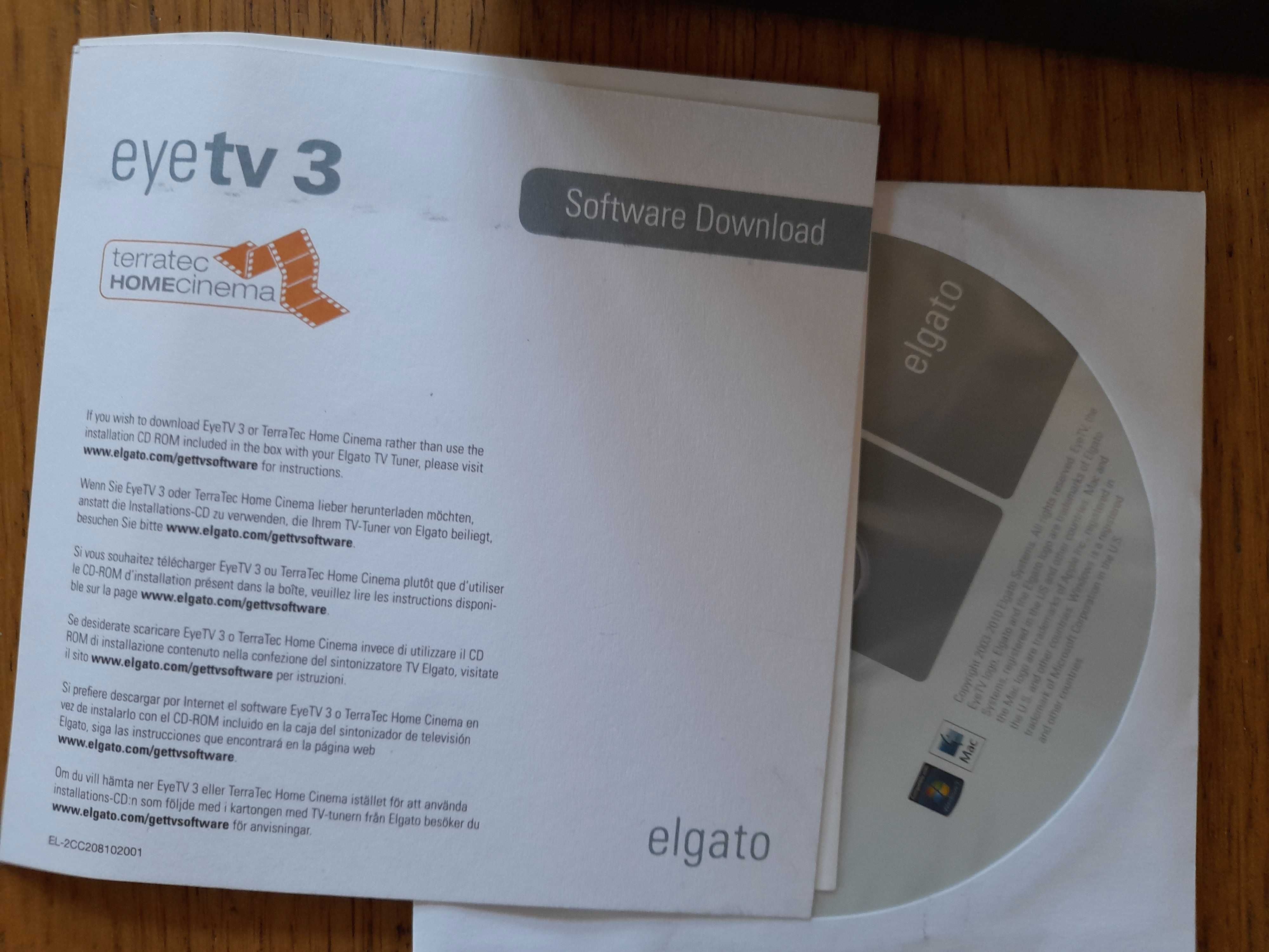 ELGATO eyeTV Tuner Micro Stick darmowa TV na laptopie *