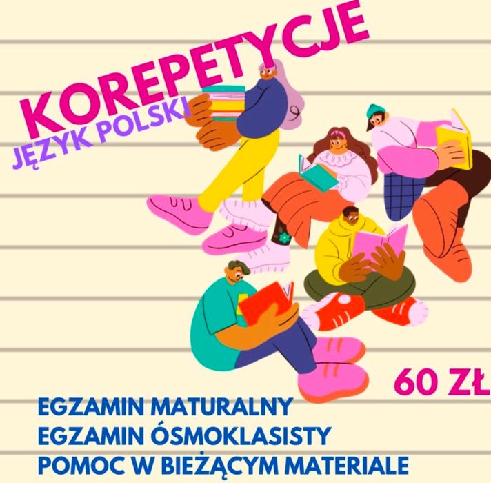 Korepetycje język polski- pomoc w nauce i przygotowaniach do egzaminów