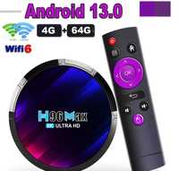 TV BOX 4/32GB 4K ultrr Android 13.0 2.4 5G Wi-Fi 6 BT 5.0 Multimedia 2