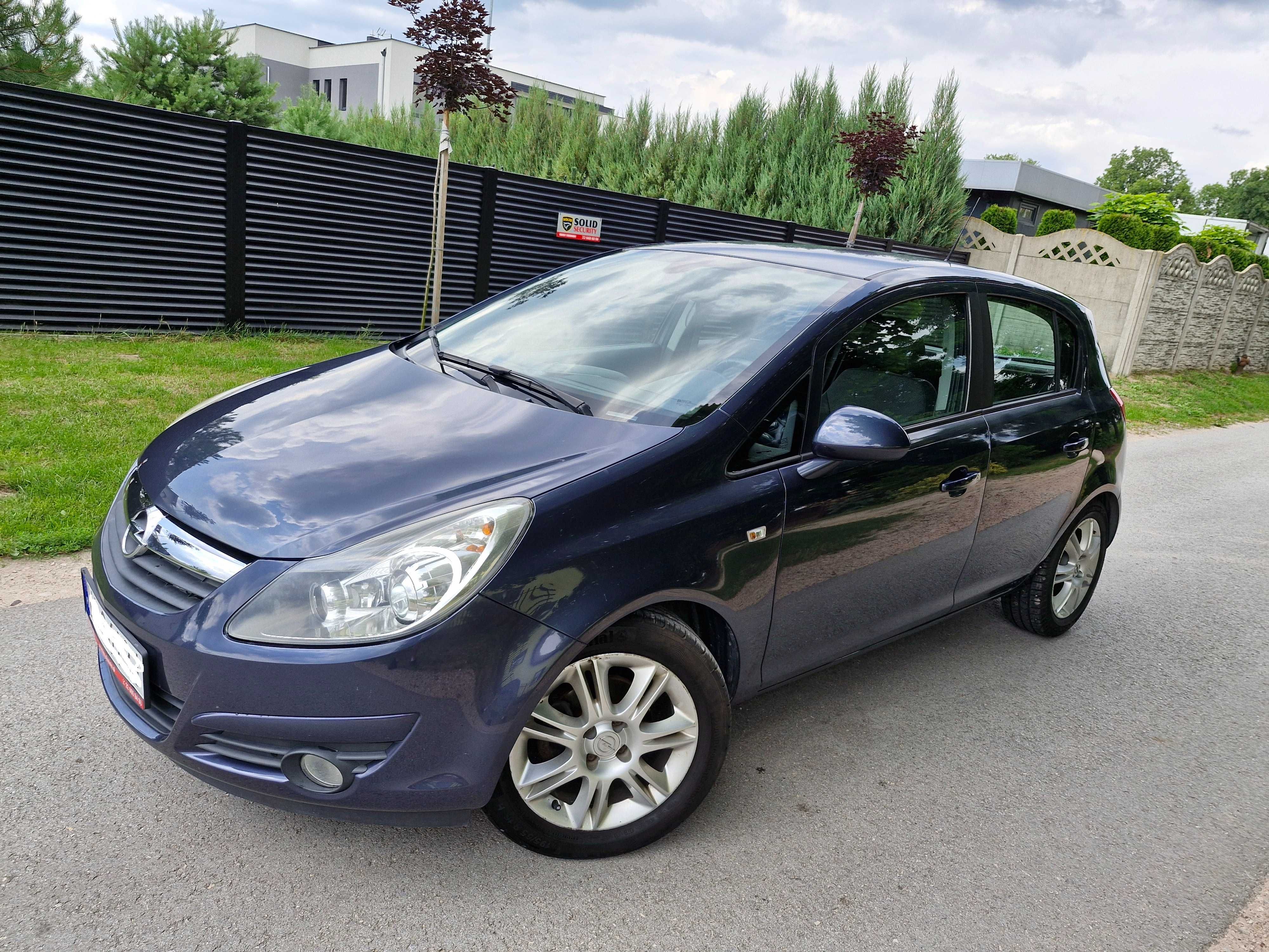 OPEL CORSA_1.2_Tylko 122 tyś.km_Półskóra_Grzane Fotele_Tempomat_Sensor