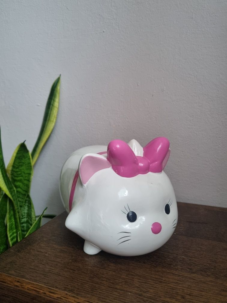 Duża skarbonka kotek disney tsum tsum Marie ceramika