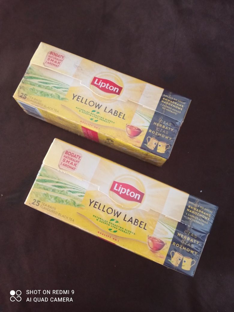 Herbata Lipton 10pudelek po 25szt nowa