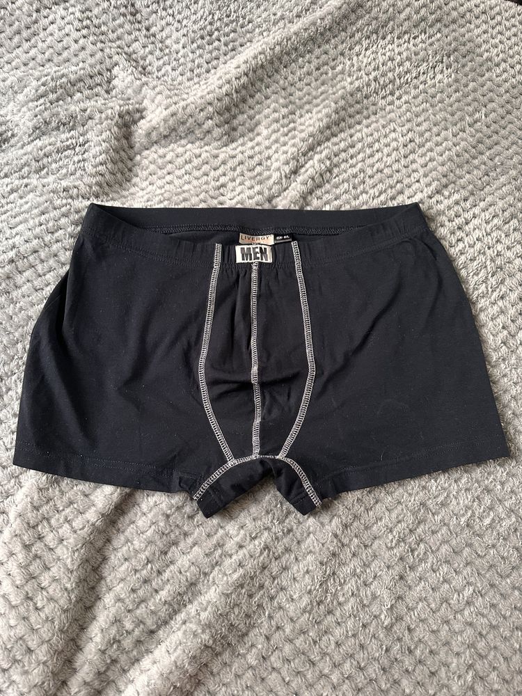 Bokserki męskie czarne L Livergy 34cm
