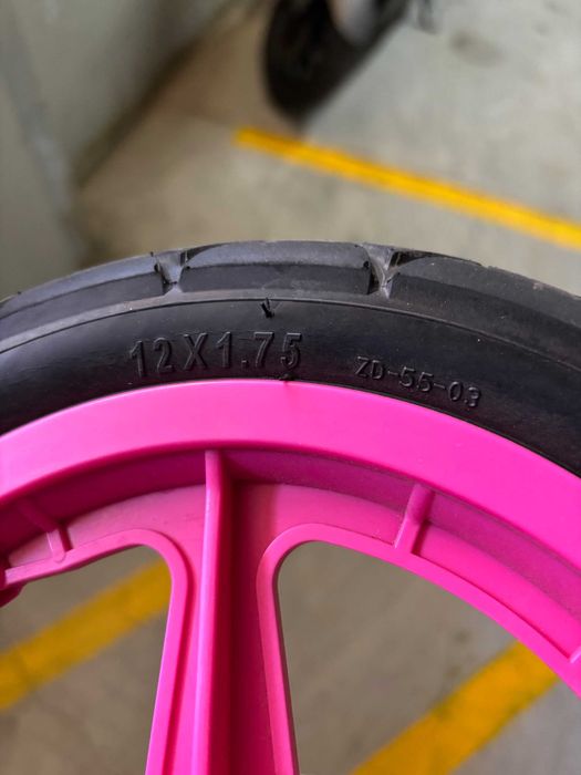 Bicicleta Princesa sem Pedais em Madeira Woomax