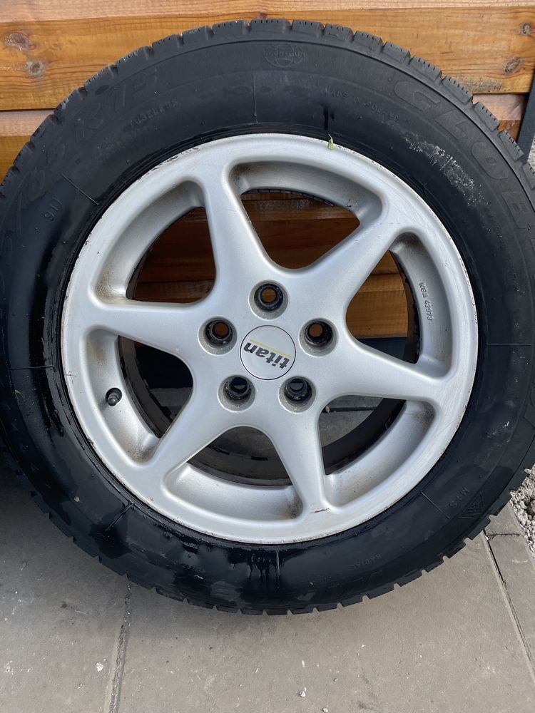 Koła felgi aluminiowe 15” 5x110 7J ET38 Opel Zafira B Astra H