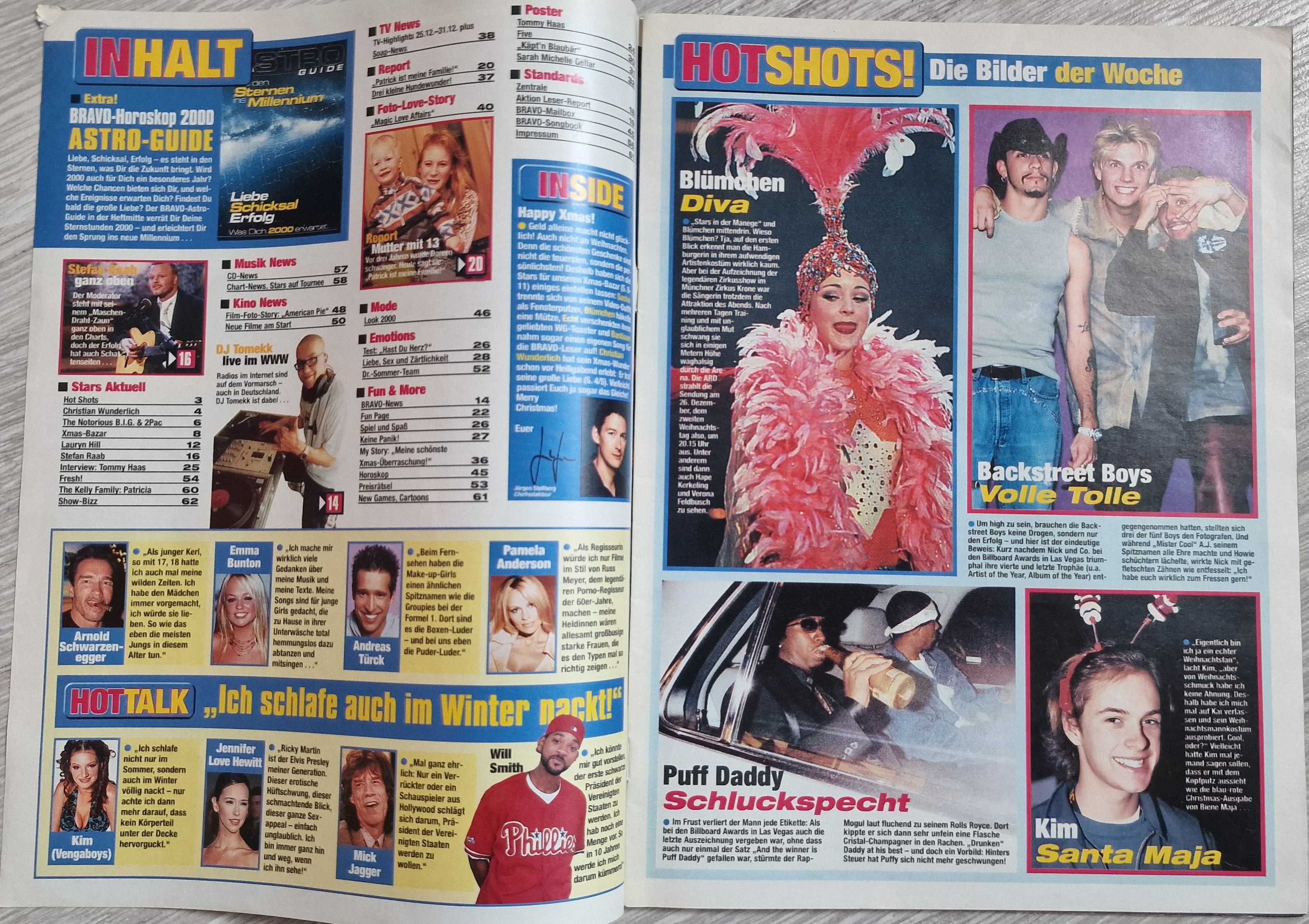 Czasopismo Bravo (Niemcy) Nr 52/1999 - Aguilera, Andreas, Brisko