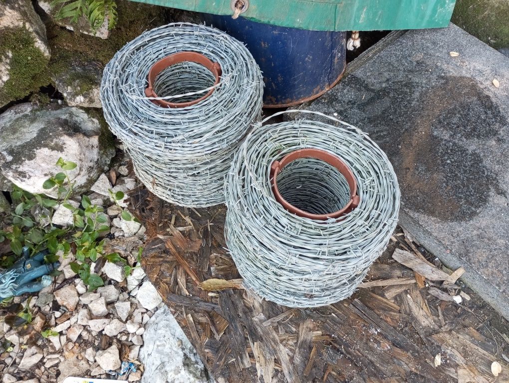 Rolos de Arame ferpado