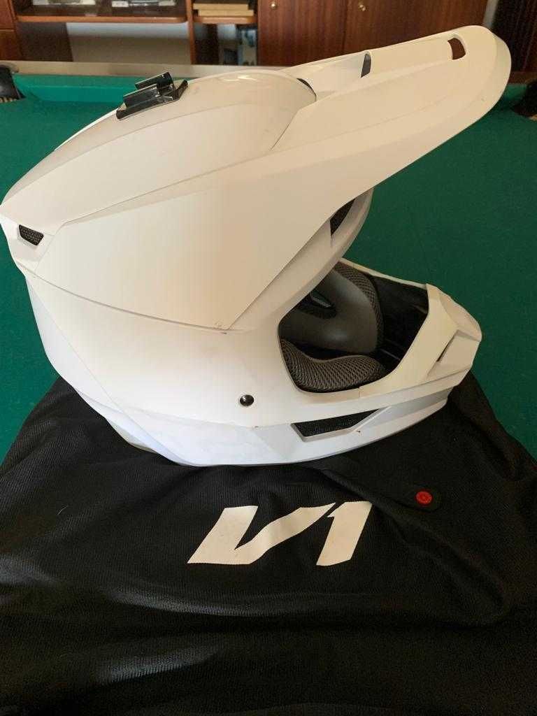 Capacete MX/DH Fox V1 - L