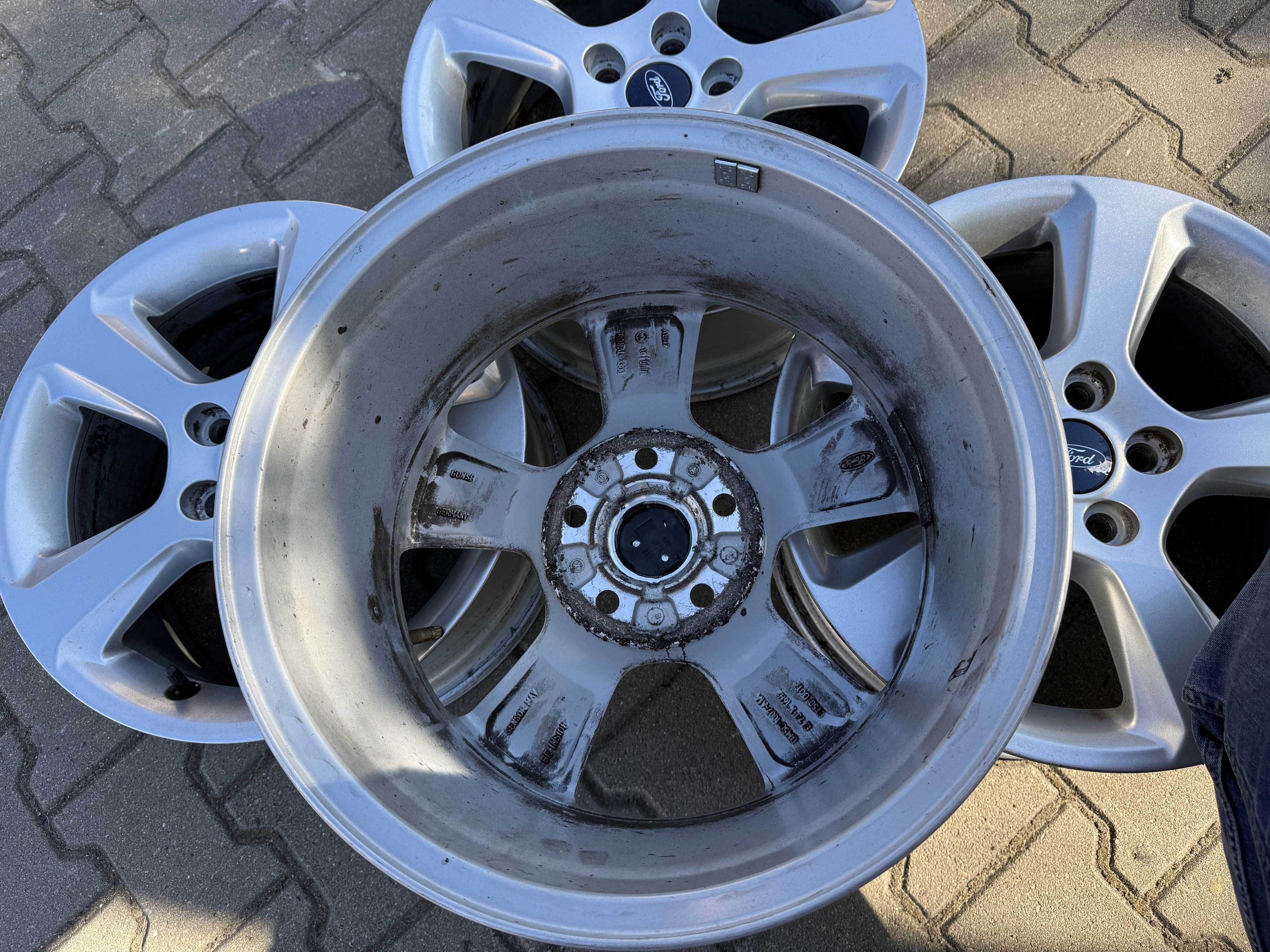 Felgi aluminiowe 16 Ford Focus 5x108 Mondeo, C-Max czujniki TPMS