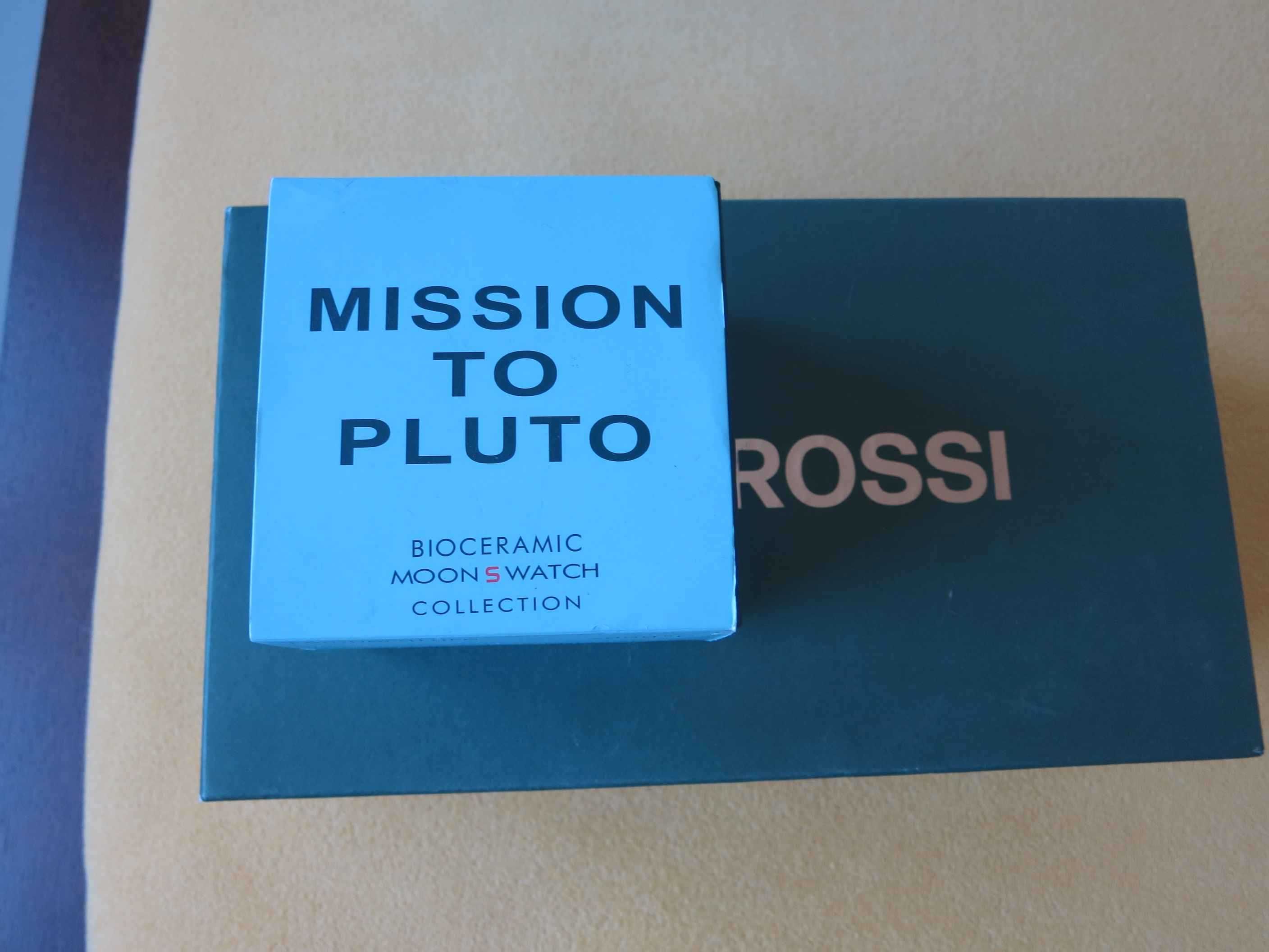 Omega Swatch Mission to Pluto S033G100 burgund bioceramic