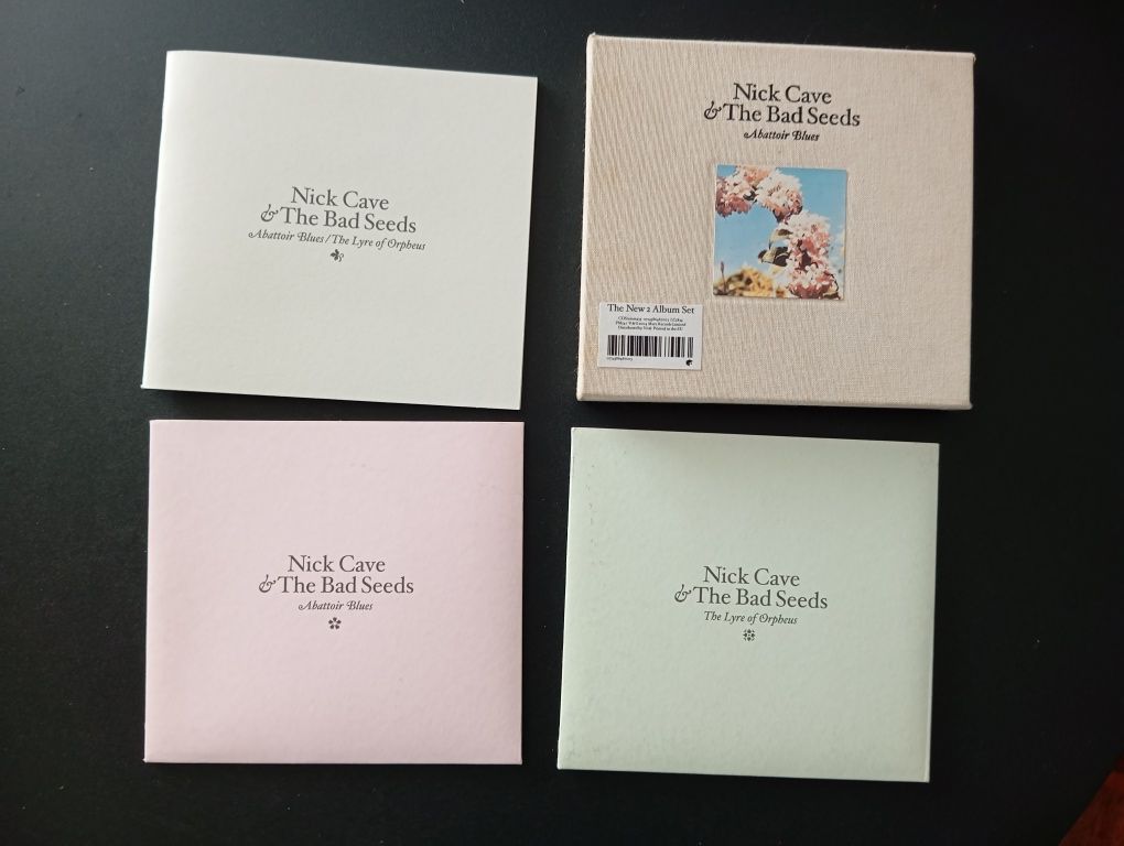 Lote 2 CDs Nick Cave - Abattoir Blues / The Lyre of Orpheus + Nocturam