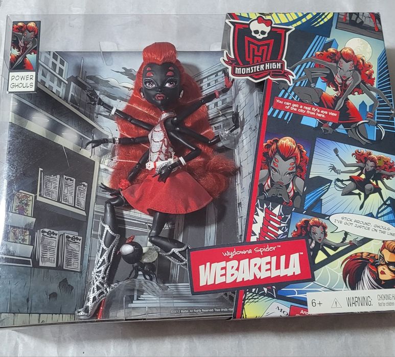 Лялька Monster High “Webarella (Wydowna Spider)” — ексклюзив Comic Con