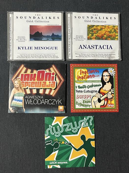 Oddam zestaw płyt Kylie Minogue Anastacia Jak oni śpiewają i inne