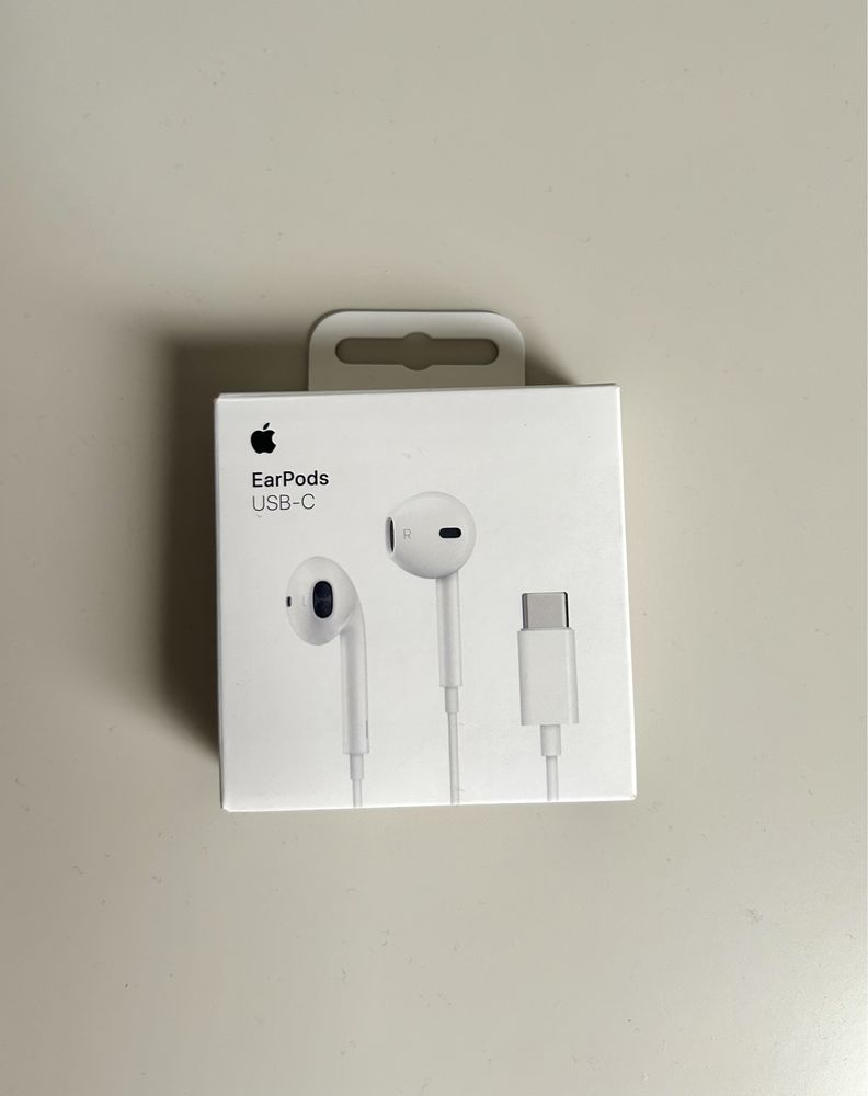 Ear pods Usb C, słuchawki Apple