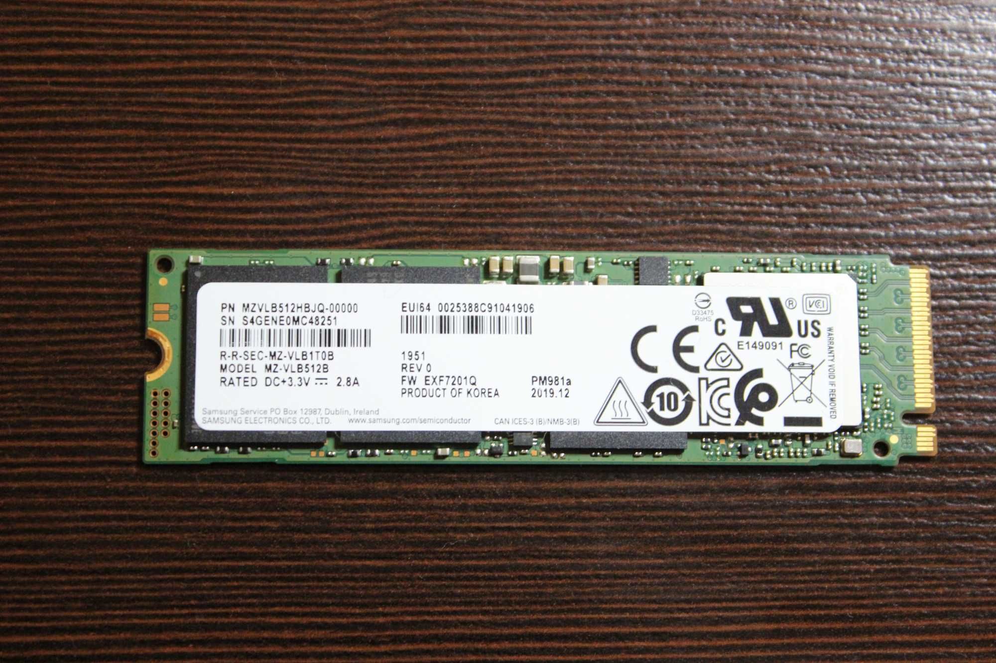 Dysk SSD M2 Samsung 512 Gb