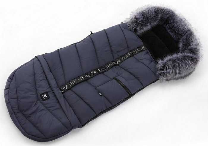 Uniwersalny Śpiworek do wózka MIU-MIO w kolorze Anthracite