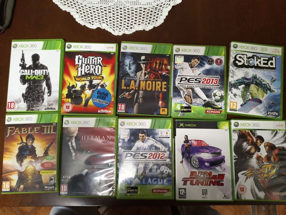Jogos originais xbox360