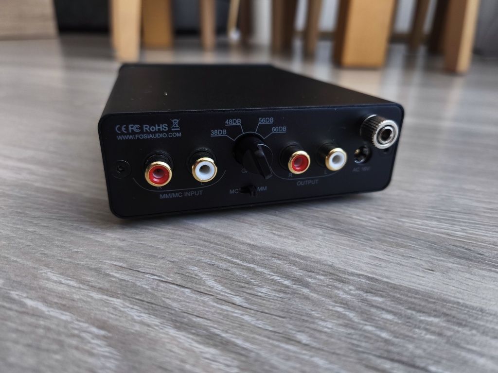 Przedwzmacniacz gramofonowy Fosi Audio X5