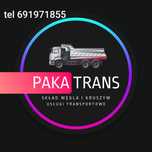 Kruszywa piasek transp