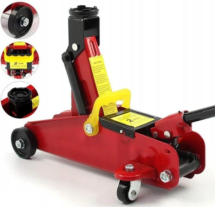 Podnośnik samochodowy hydrauliczny żaba lewarek 2000 kg mocny 2t 125-2