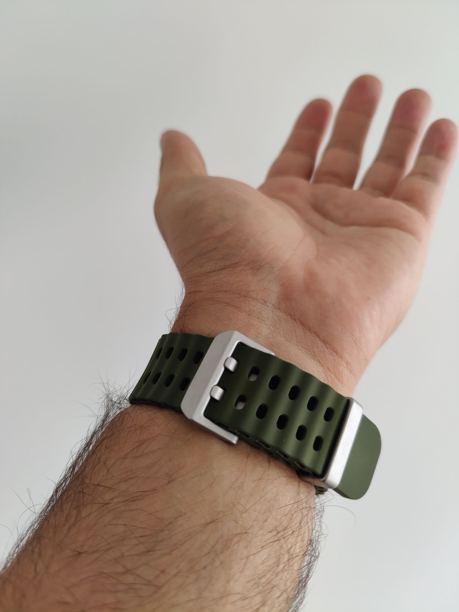 Bracelete desportiva verde Samsung Galaxy Watch Ultra - NOVA