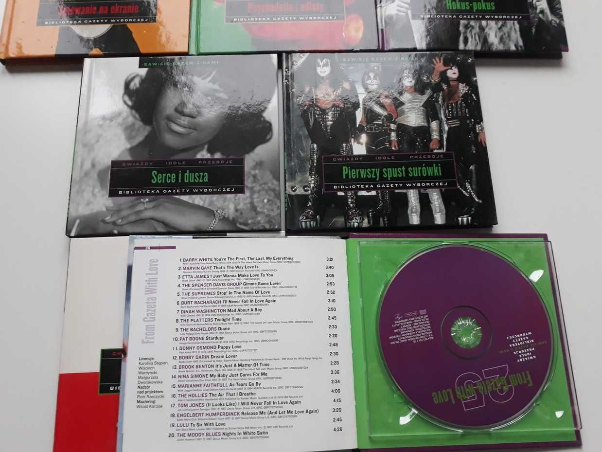 Muzyka Baw się razem z nami. 22 płyty CD.  Dobre na prezent.