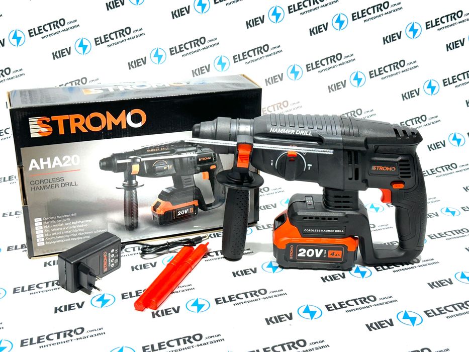 Перфоратор Болгарка Гайковерт бесщеточный STROMO (20V) Польша