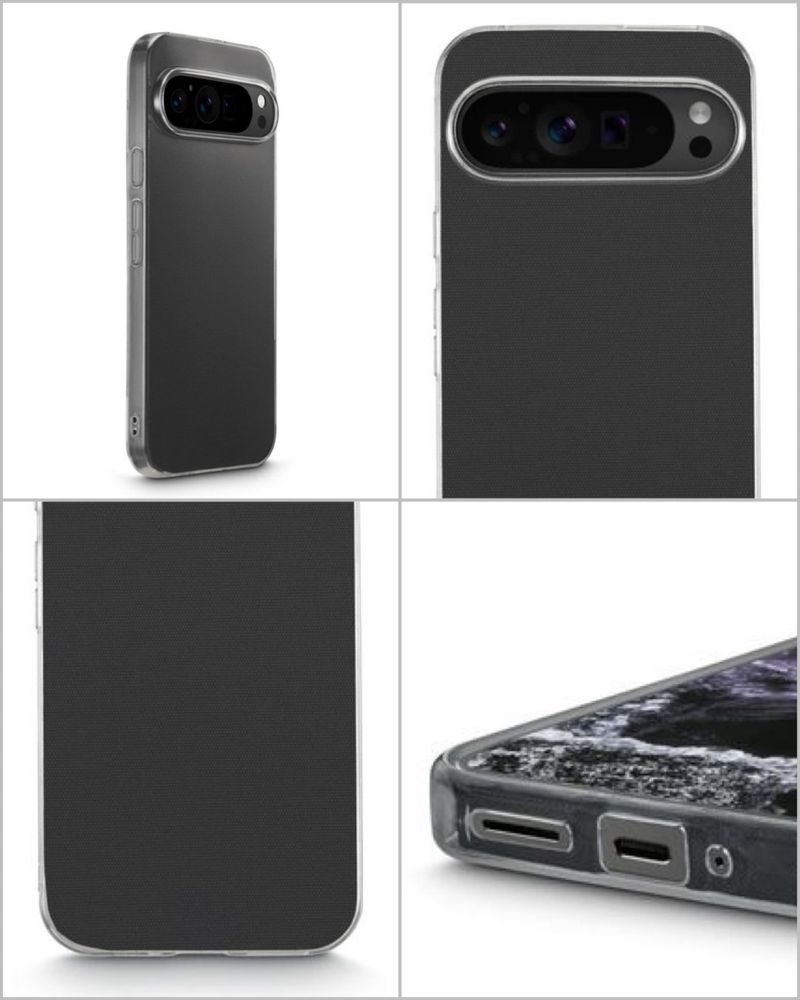 Прозорий силіконовий чохол Google Pixel 9, Pixel 9Pro, Pixel 9Pro XL