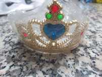 Carnaval - Tiara de Princesa Dourada