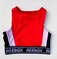 Biustonosz Top Reebok Czerwony Sportowy S 36 Bluzka