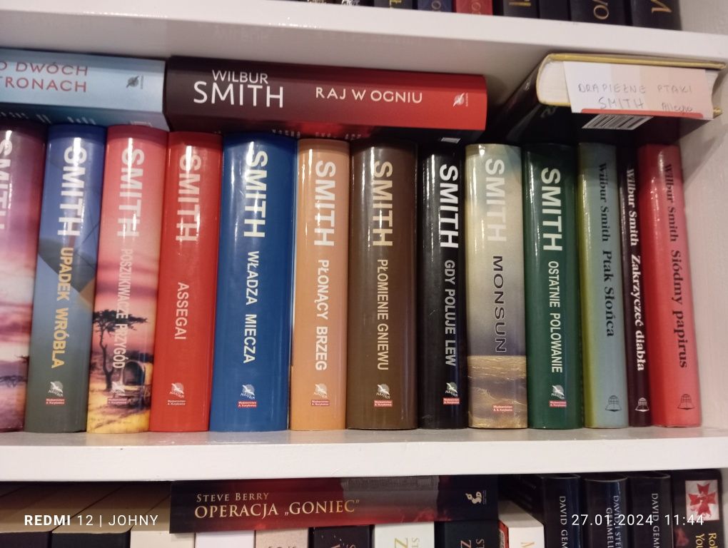 Wilbur Smith wszystkie książki