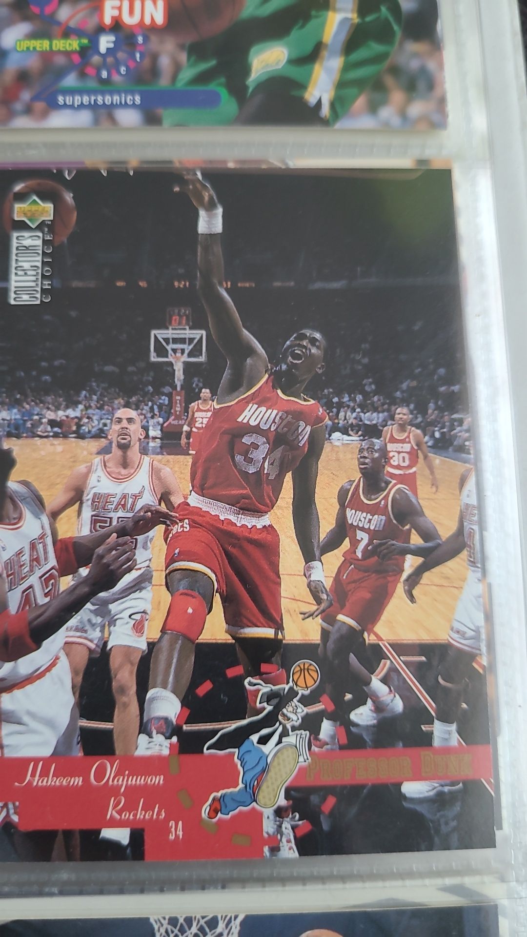 Karty kolekcjonerskie nba upper deck 95-96 i album stan idealny