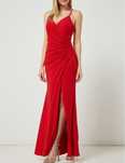 Sukienka wieczorowa maxi długa czerwona red dress ślub wesele wedding